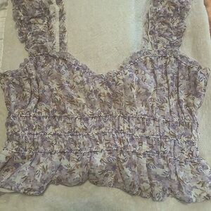 Astr the label peplum top